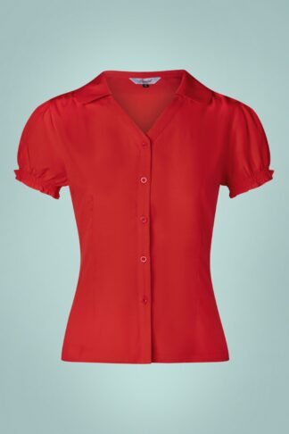 Jane Blouse in Red