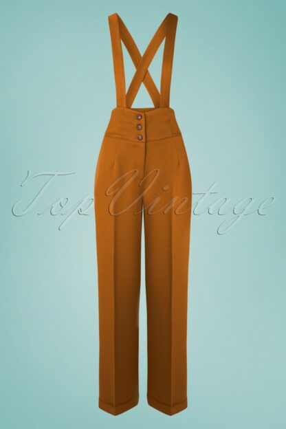 40er Her Favourite Trousers in Tan