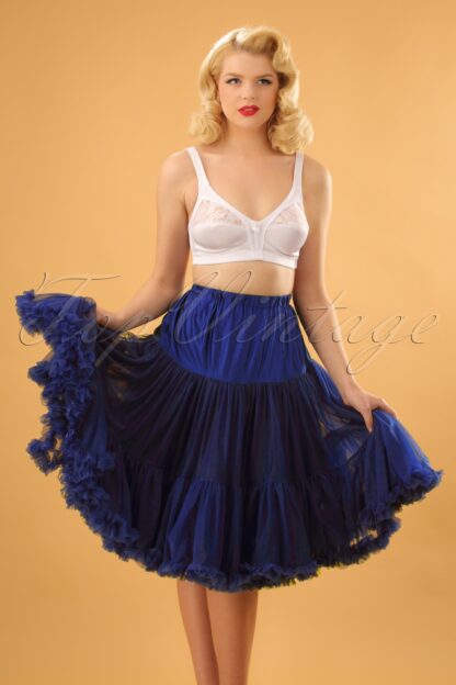 50s Lola Lifeforms Petticoat in Royal Blue