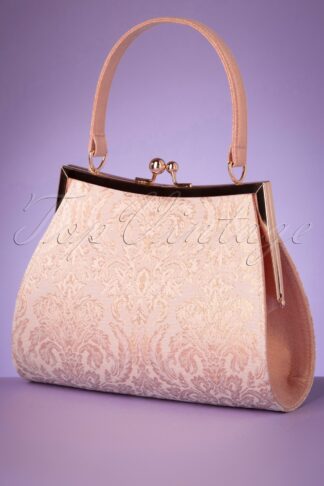 50s Toulouse Handbag in Rose Gold