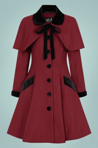 50s Anouk Coat in Red