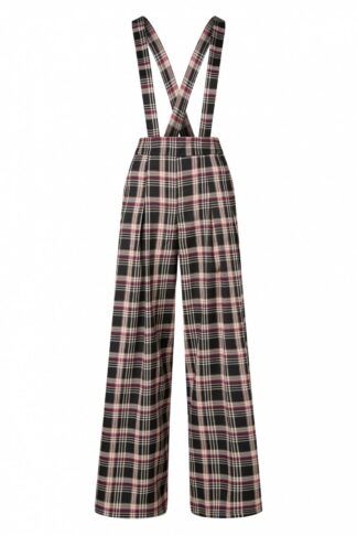40s Winter Dreaming Trousers in Black