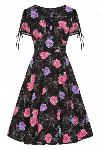 50s Eloise Mid Dress in Black