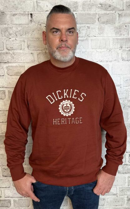 Dickies Oxford Sweatshirt Fired Brick #L