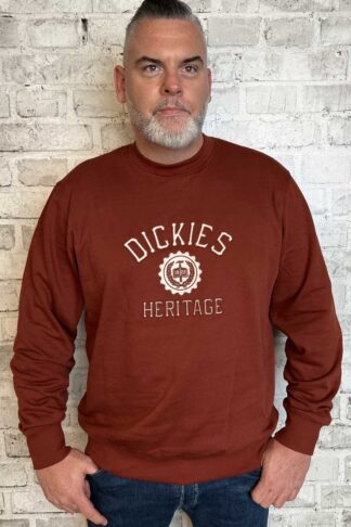 Dickies Oxford Sweatshirt Fired Brick #M