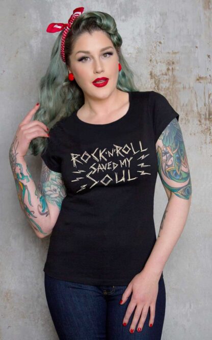 Rumble59 - T-Shirt - Rock'n'Roll saved my soul #3XL