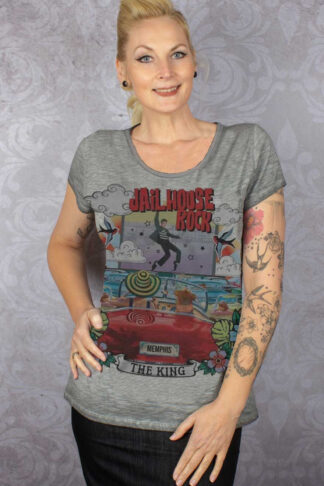 Donkey Swing - Ladies Shirt Jailhouse Rock #M