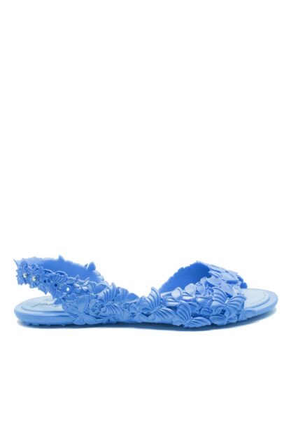 Flexi Butterfly Flipflop Sandalen in Glossy Blau