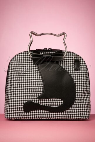 Dixie Cat Bag in Schwarz und Weiß
