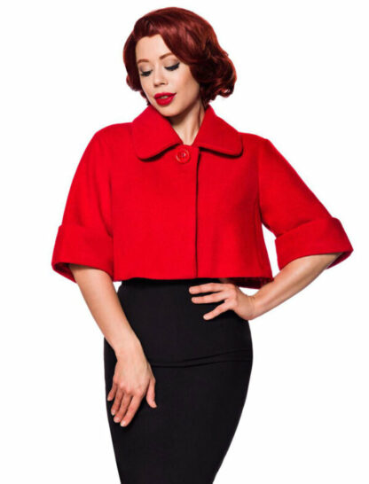 Belsira Vintage Bolero Rot