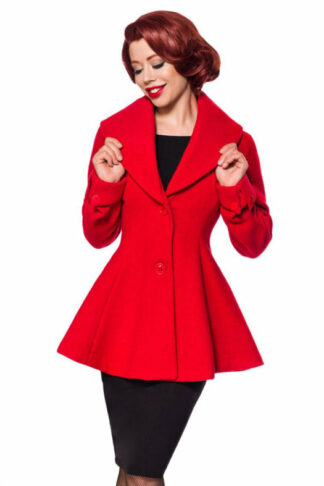 Belsira Vintage Übergangsjacke Rot