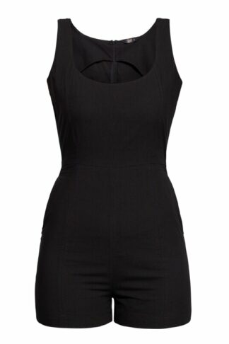 Playsuit Schwarz