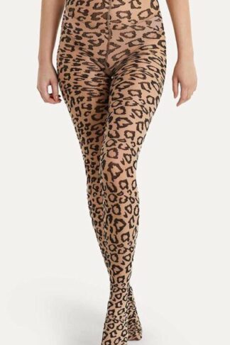 Strumpfhose Leopard