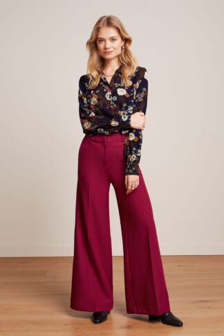 Chloe Marple Hose in Rumba Rot