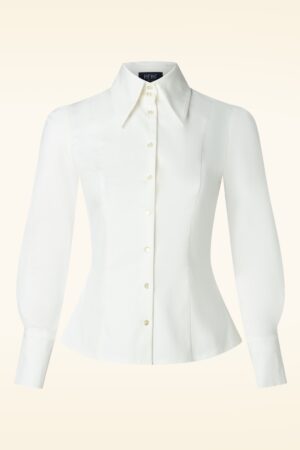 Agnes Bluse in Creme