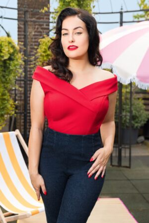 Cherry Top in Rot