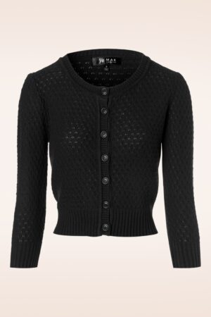 Jennie Strickjacke in Schwarz