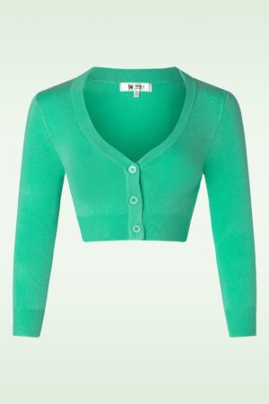 Kurzer Shela-Cardigan in Opal