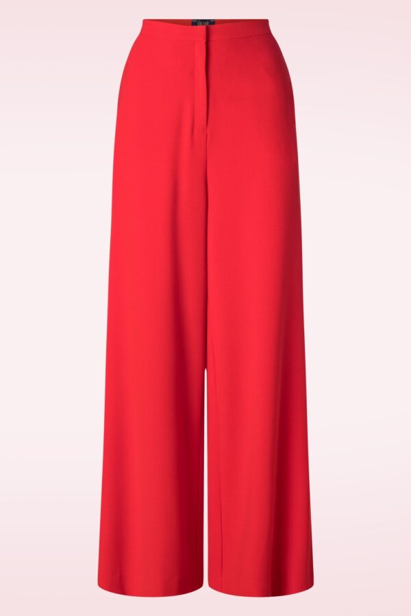 Peppa Hose Woven Crepe in Feuerrot