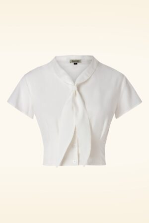 Sommer Ahoi Bluse in Weiß