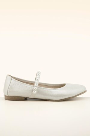 Audrey Ballerinas in Silber