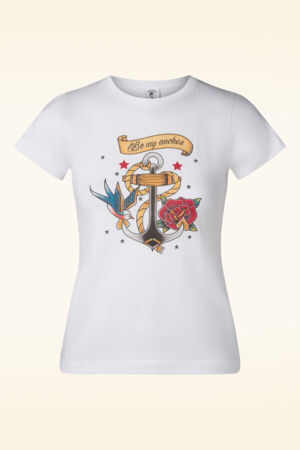 Be My Ancor T-Shirt im Weiß
