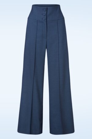 Bonny High Waist Hose in Dunkelblau
