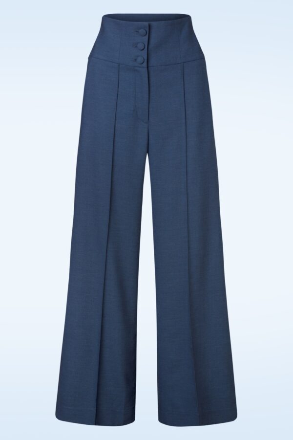 Bonny High Waist Hose in Dunkelblau