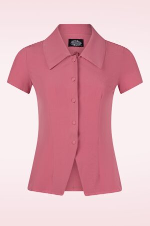 Clara Bluse in Altrosa