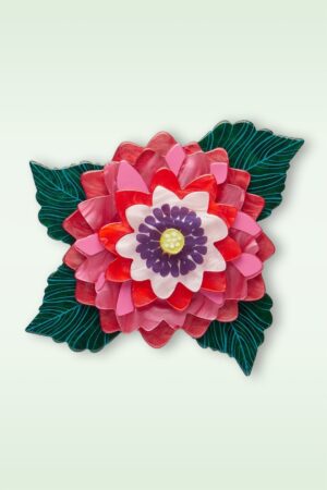Dazzling Dahlia Brosche