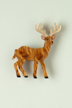 Enchanted Deer Brosche