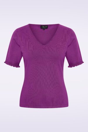 Fancy Shirt in Berry Lila
