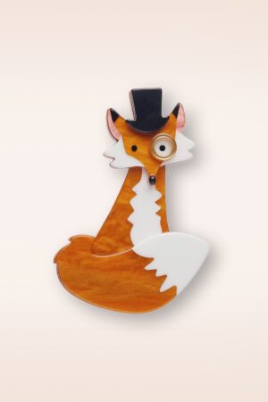 Felix the Fox Brosche