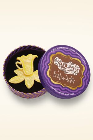 Flower Teacup Brosche