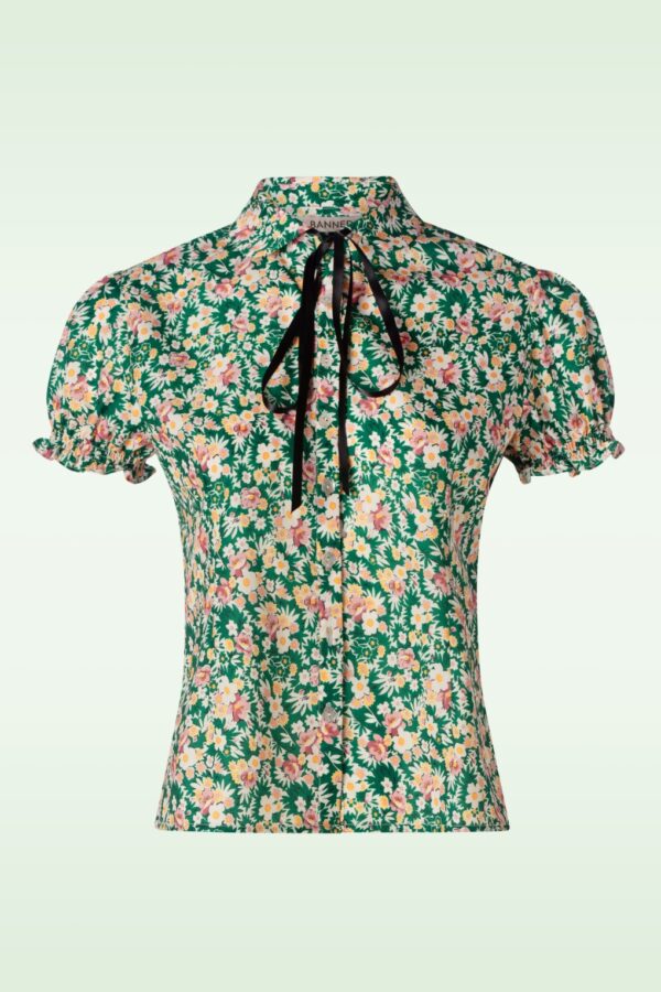 Garten Bluse in Grün