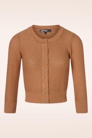 Jennie Cardigan in Camel