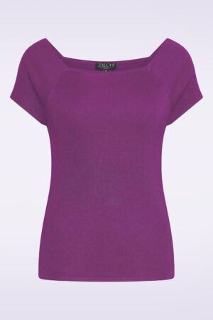 Kaylie Shirt in Berry Lila