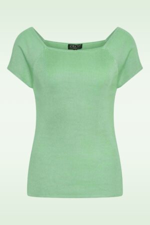 Kaylie Shirt in Jade Grün