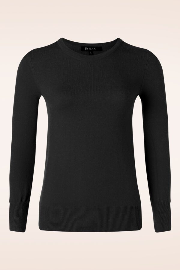 Kelly Pullover in Schwarz
