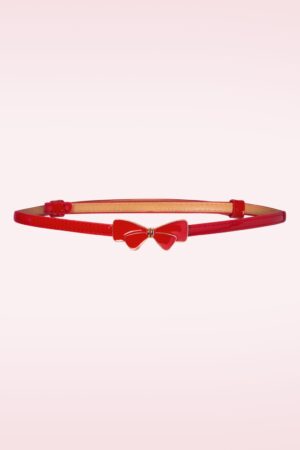 Lana Bow Gürtel in Rot