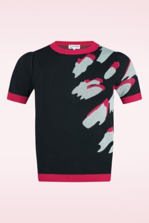 Leo Stricktop in Schwarz und Multi