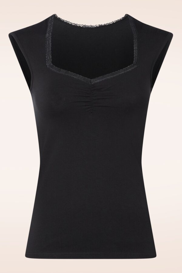 Ler Romance Rule Top in My Pitch Black