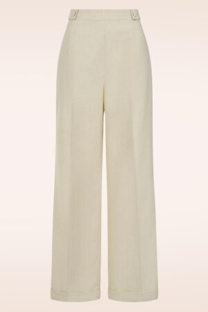 Lois Love Hose in Creme