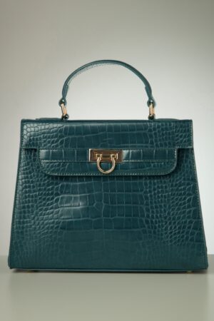 Midnight in the City Handtasche in Teal
