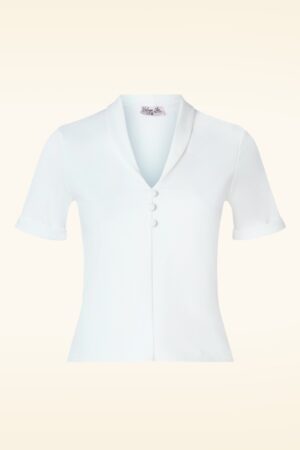 Molly Top in Elfenbein
