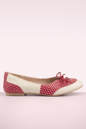 Oxford Isabella Ballerina's in Beige und Gold.