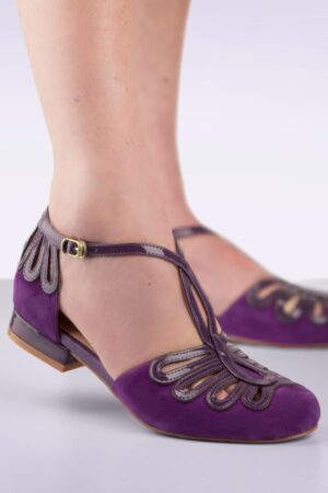 Penny Step Ahead flache Schuhe in Lila