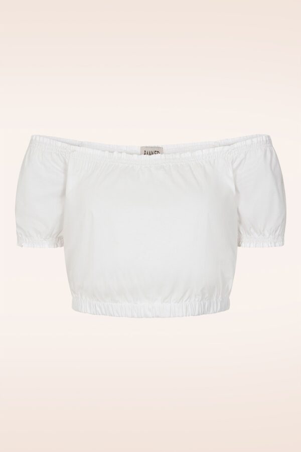 Ramona Crop Top in Weiß