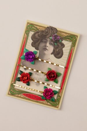Rose Bobby Pins 4er-Set