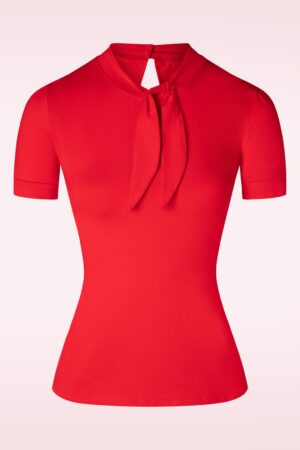 Sandy Loves Danny Top in Rot